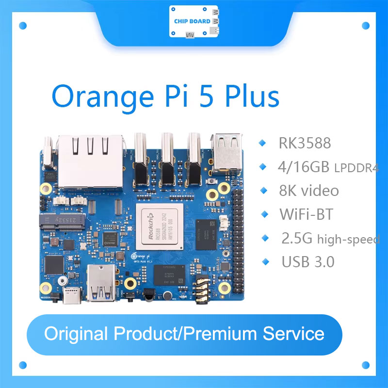 Orange Pi 5 Plus 32Gb - Orange Pi 5 Plus Komputer jednopłytkowy